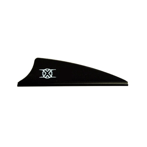 Bohning X Vane 1.5" Black 36 PK