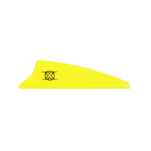 Bohning X Vane 1.5" Neon Yellow 36 PK