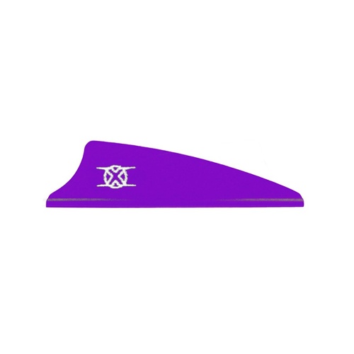 Bohning X Vane 1.5" Purple 36 PK