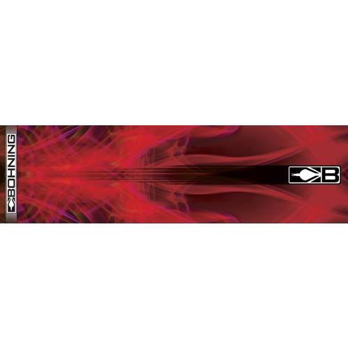 Bohning Arrow Wrap Red Xray 4" 12 PK