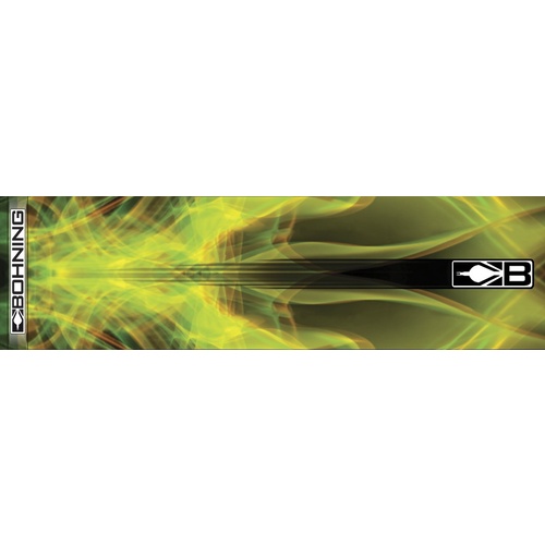 Bohning Arrow Wrap Yellow Xray 4" 12 PK