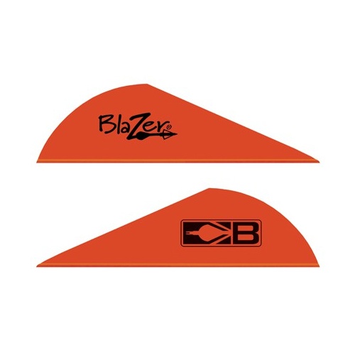 Bohning Blazer Vane Neon Red 100 PK