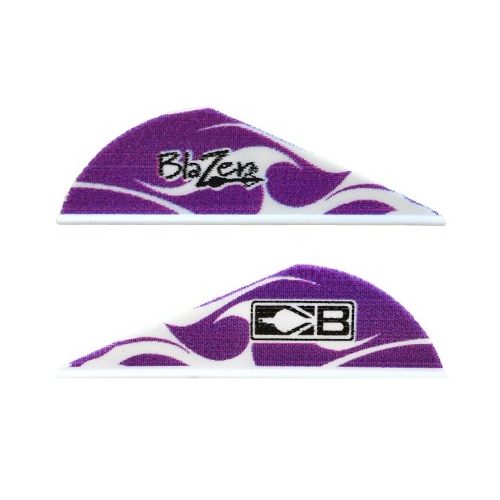 Bohning Blazer Vane Purple Flame 36 PK