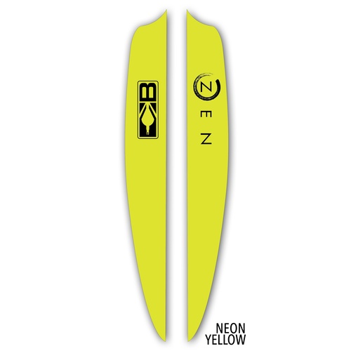 Bohning Zen Vanes Neon Yellow 100 PK