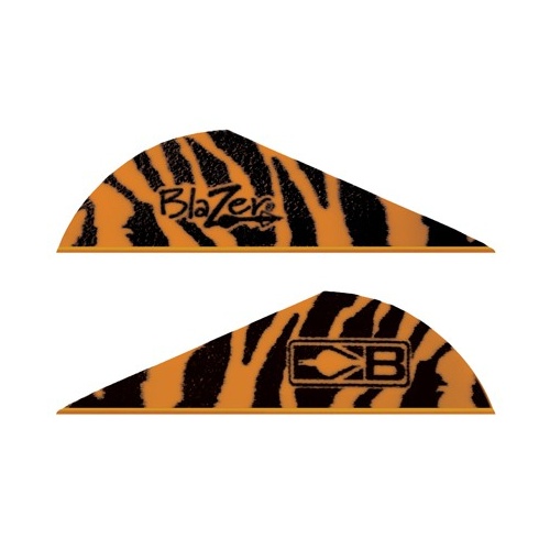 Bohning Blazer Vane Orange Tiger 100 PK