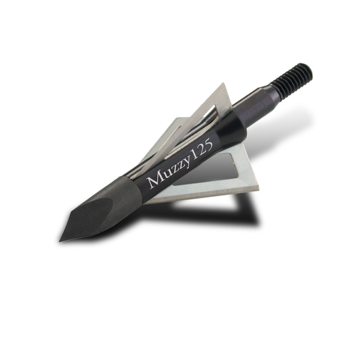 Muzzy Broadhead 3 Blade 125 GN 1 3/16" Cutting Diameter 6 PK