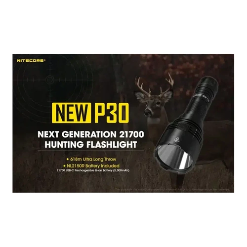 Nitecore P30 New Hunting Light  KIt 1000 Lumens