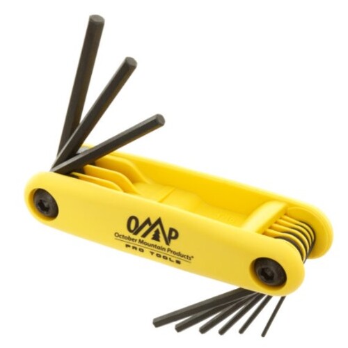 OMP Hex Wrench Set .050-3/16